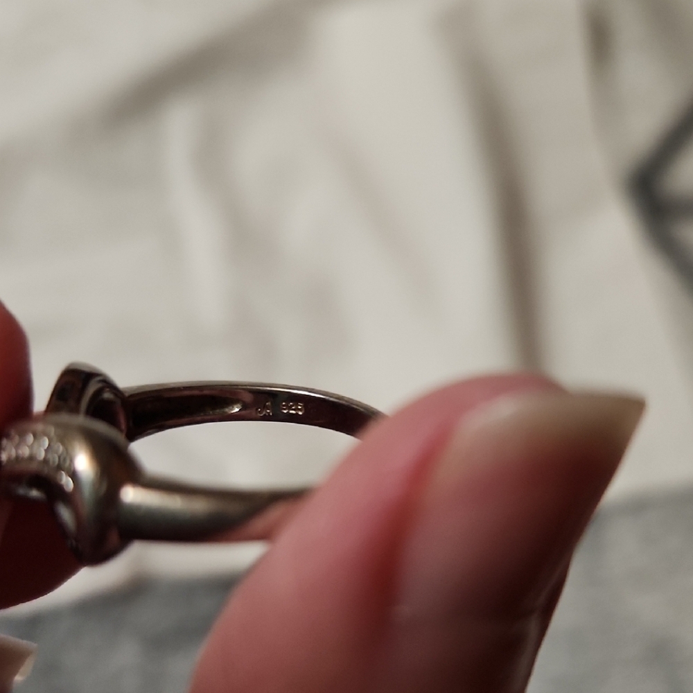Kays Jewelry Brand... Elegant .925 Silver Infinity Ring - Picture 5 of 6